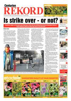 Rekord Centurion 14 August 2020