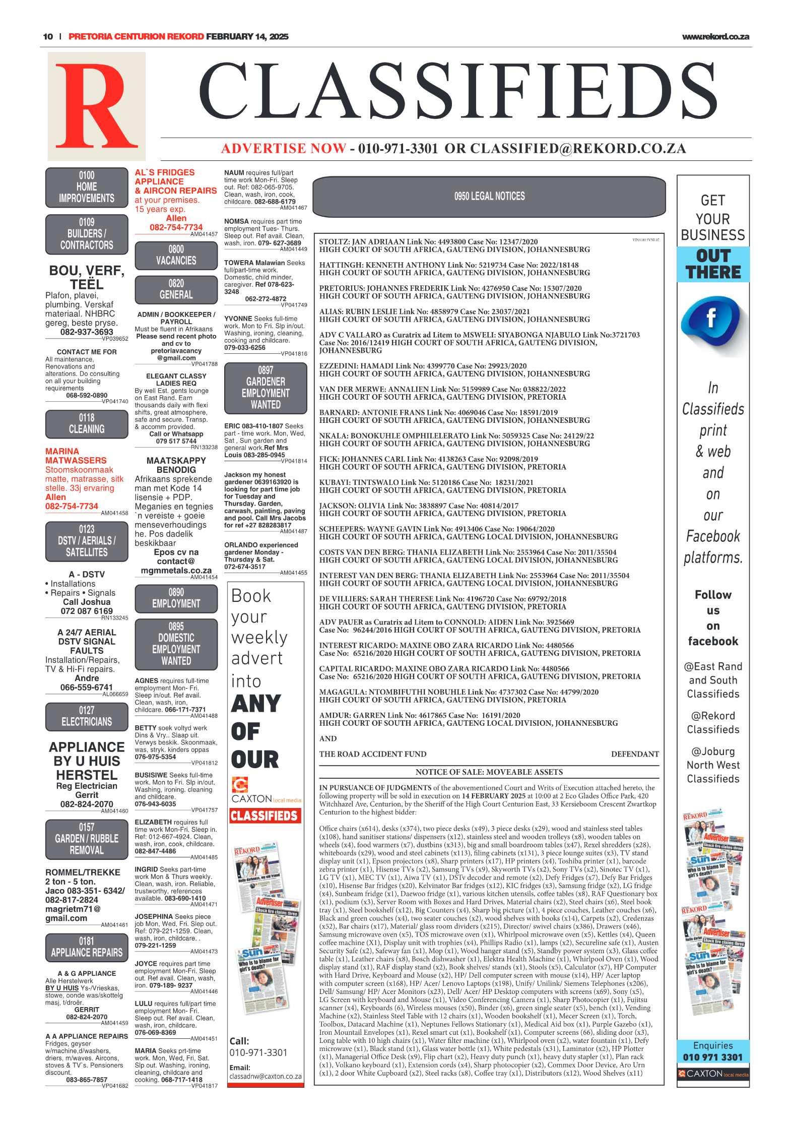 Rekord Centurion 14 February 2024 page 10