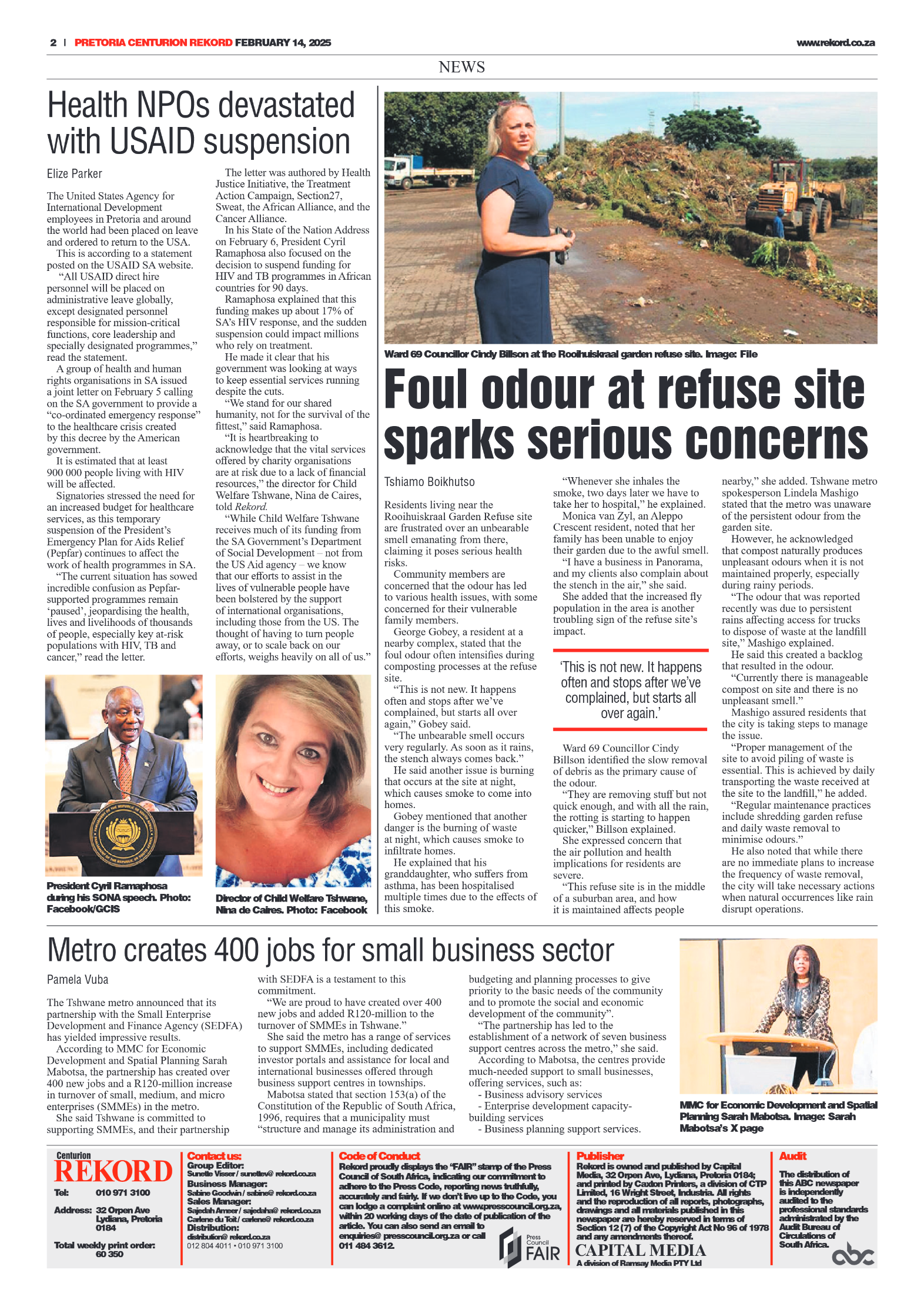 Rekord Centurion 14 February 2024 page 2