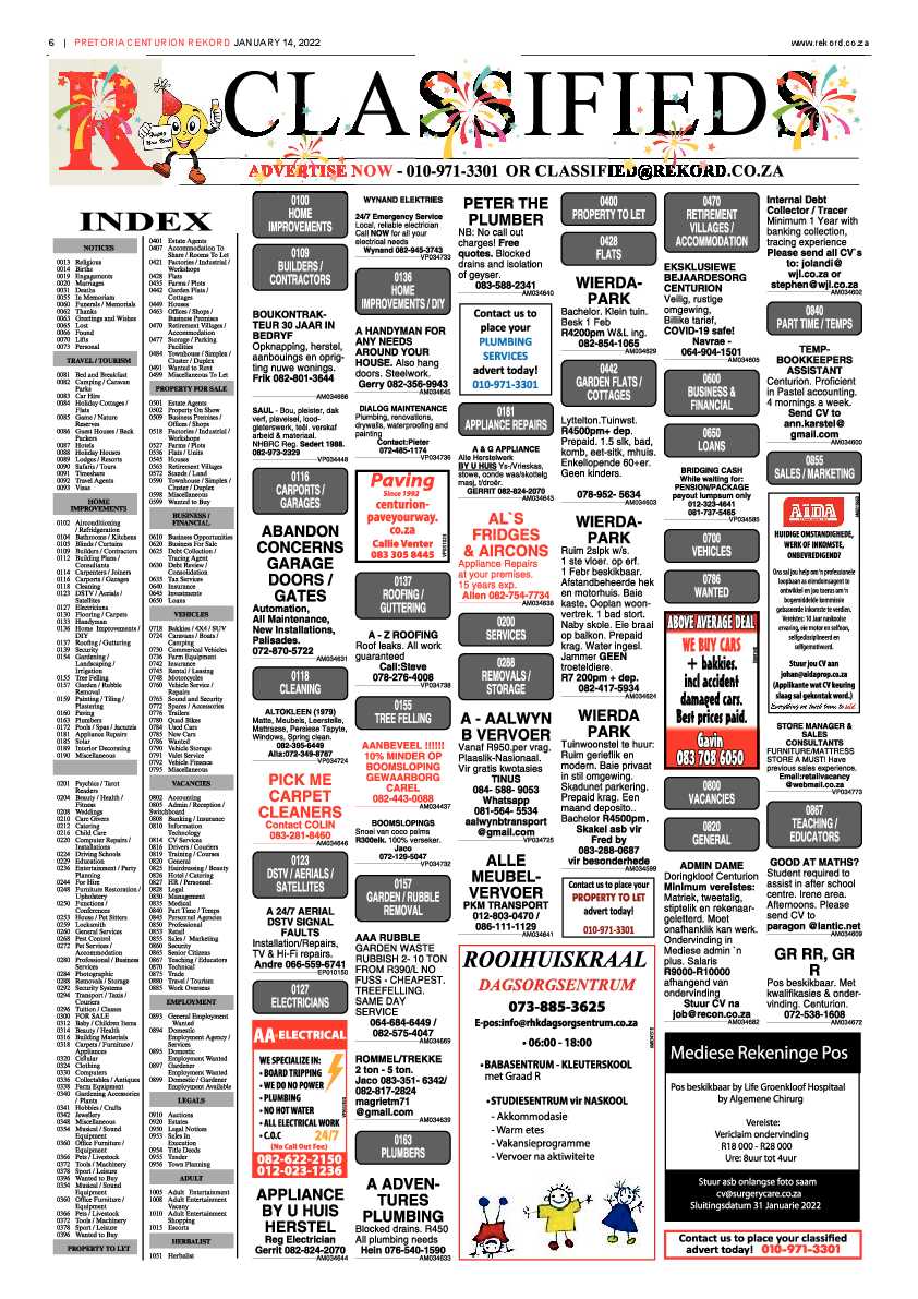 Rekord Centurion 14 January 2022 page 6