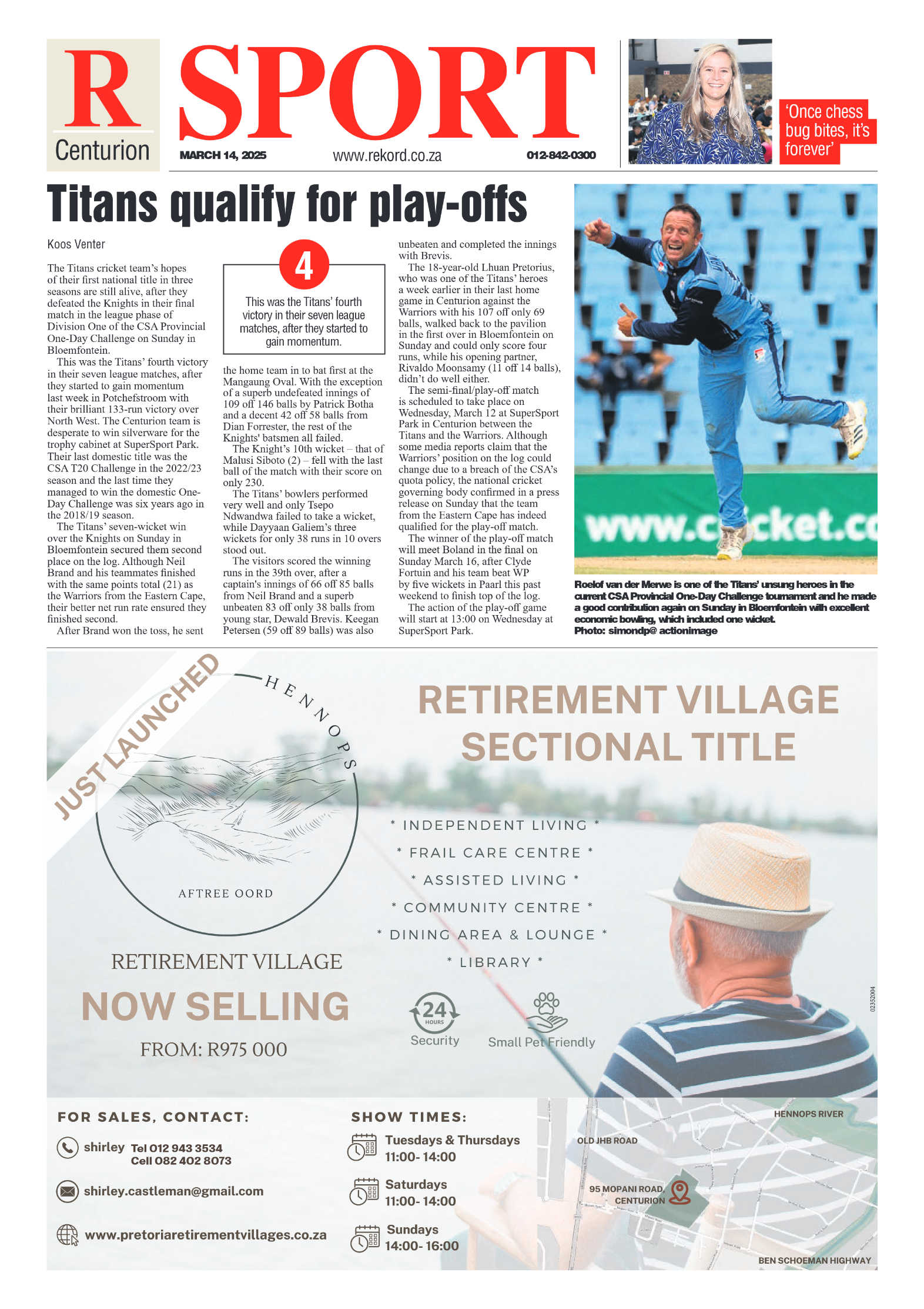 Rekord Centurion 14 March 2025 page 10