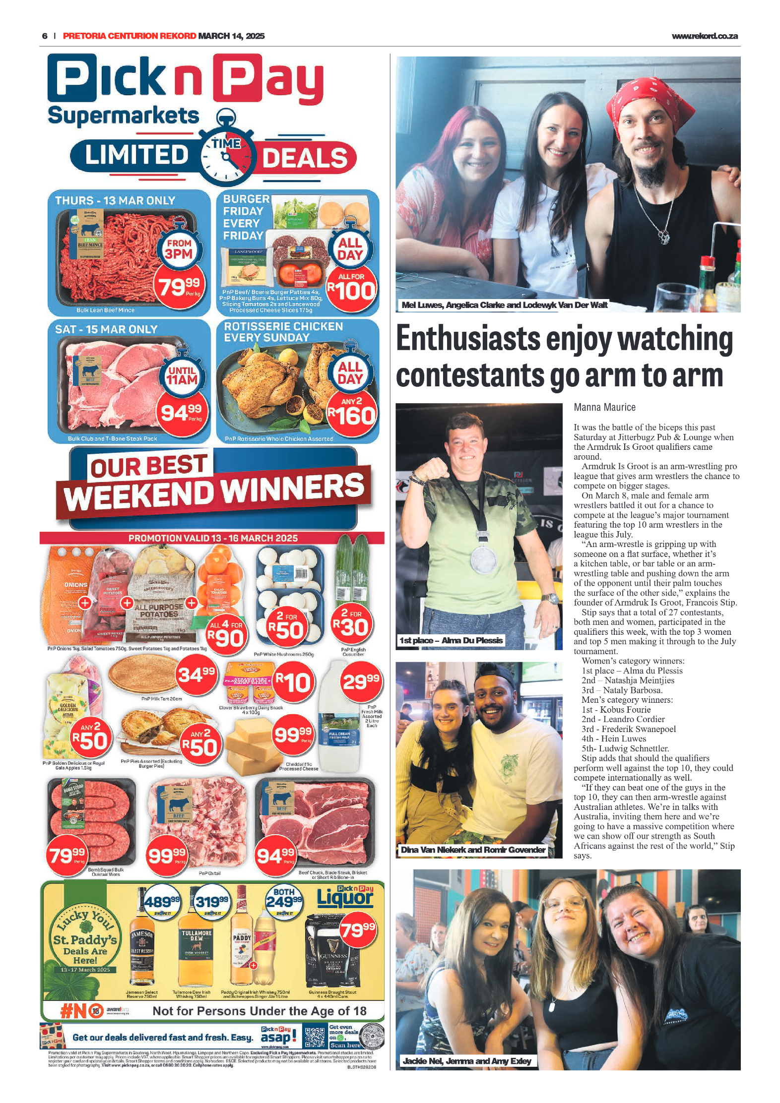 Rekord Centurion 14 March 2025 page 8