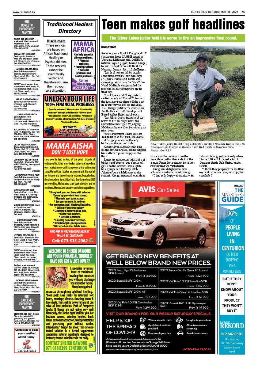 Rekord Centurion 14 May 2021 page 15