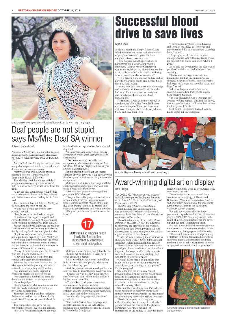 Rekord Centurion 14 October 2022 page 4