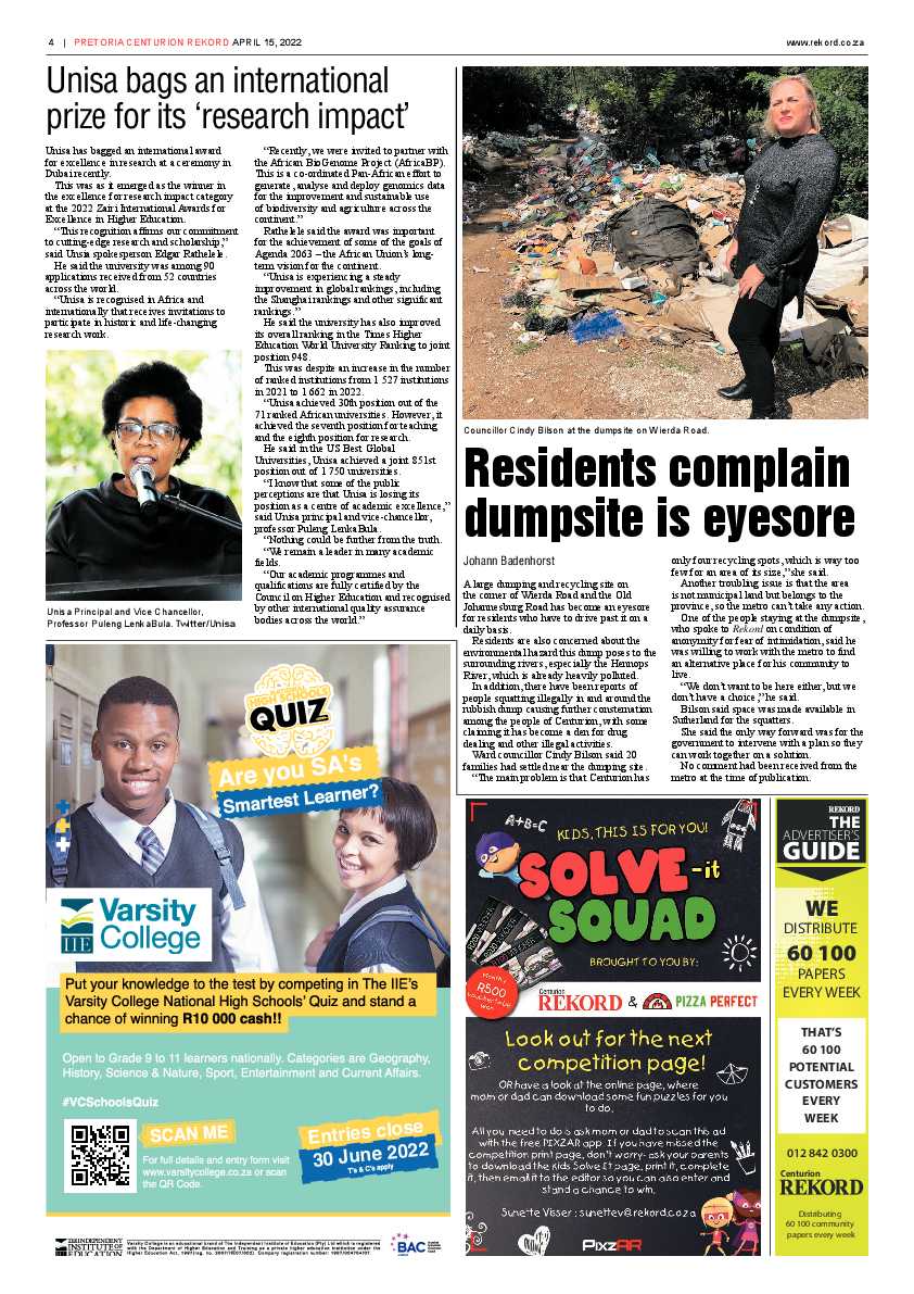 Rekord Centurion 15 April 2022 page 4