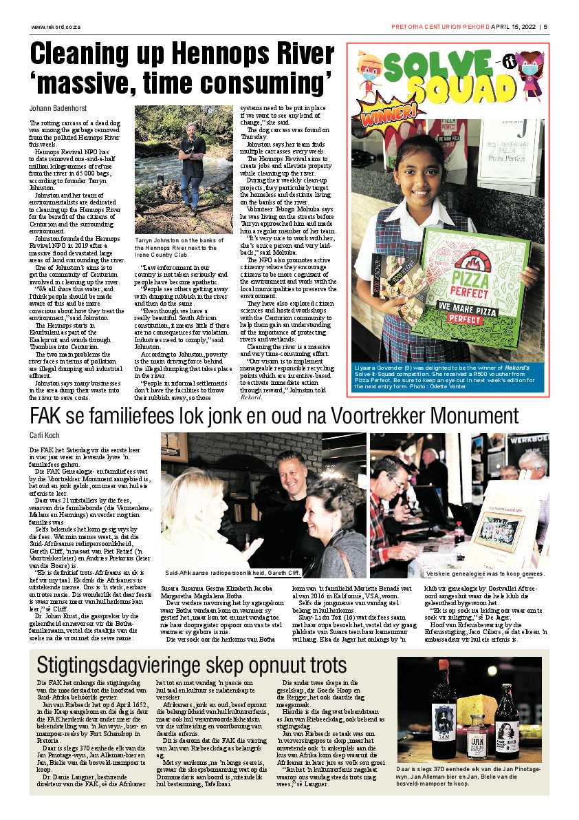 Rekord Centurion 15 April 2022 page 5
