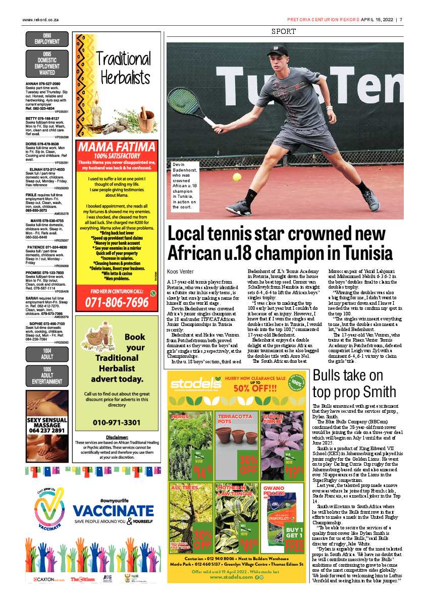 Rekord Centurion 15 April 2022 page 7