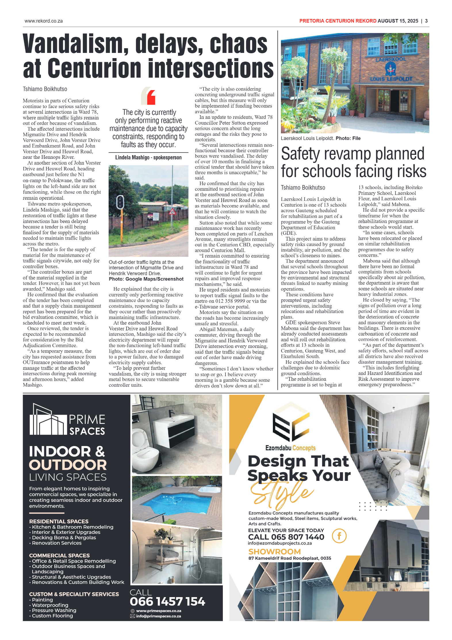 Rekord Centurion 15 August 2025 page 5