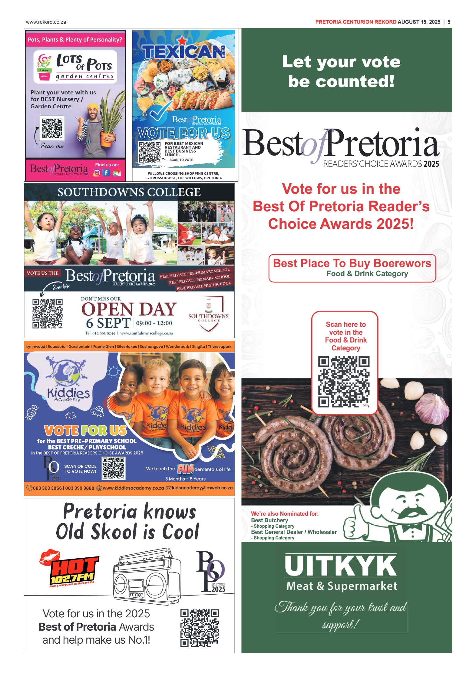 Rekord Centurion 15 August 2025 page 7