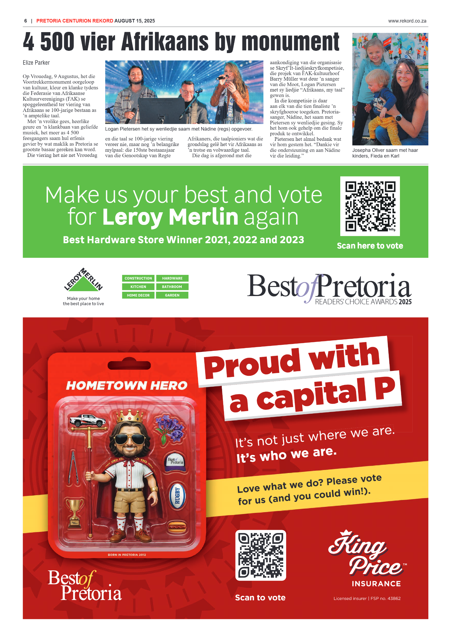 Rekord Centurion 15 August 2025 page 8