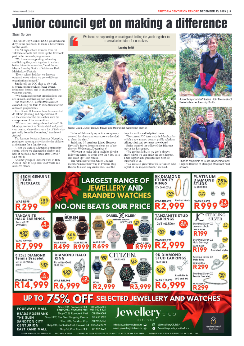 Rekord Centurion 15 December 2023 page 3