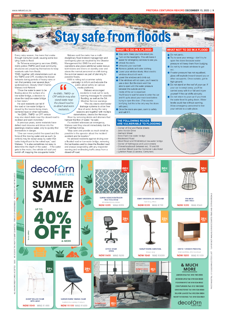 Rekord Centurion 15 December 2023 page 9