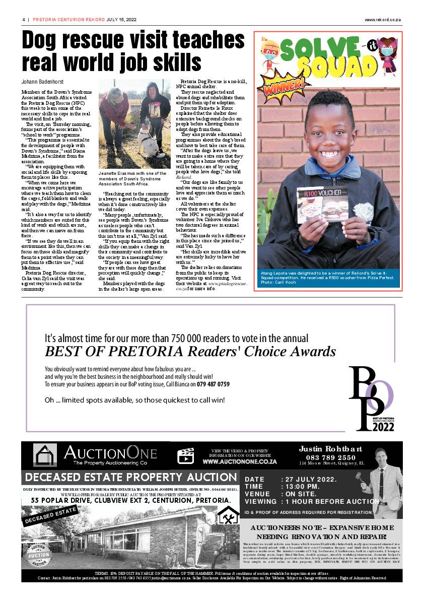 Rekord Centurion 15 July 2022 page 4