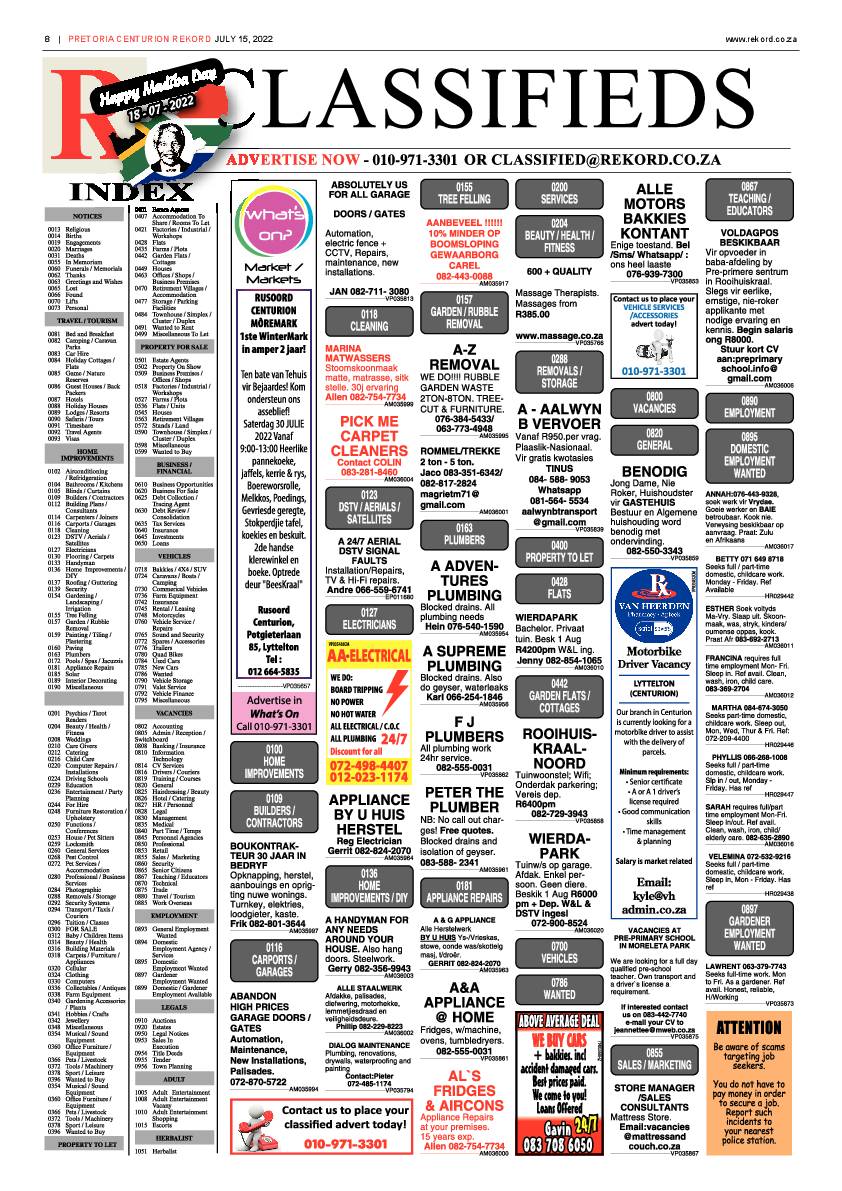 Rekord Centurion 15 July 2022 page 6