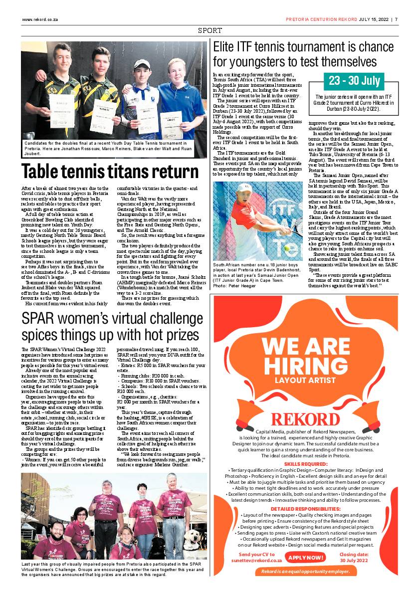 Rekord Centurion 15 July 2022 page 7