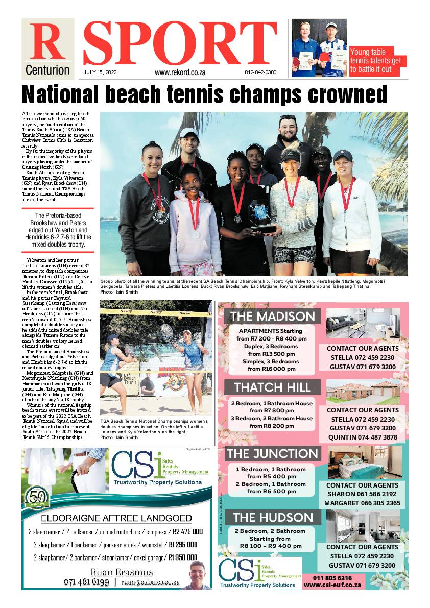 Rekord Centurion 15 July 2022 page 8