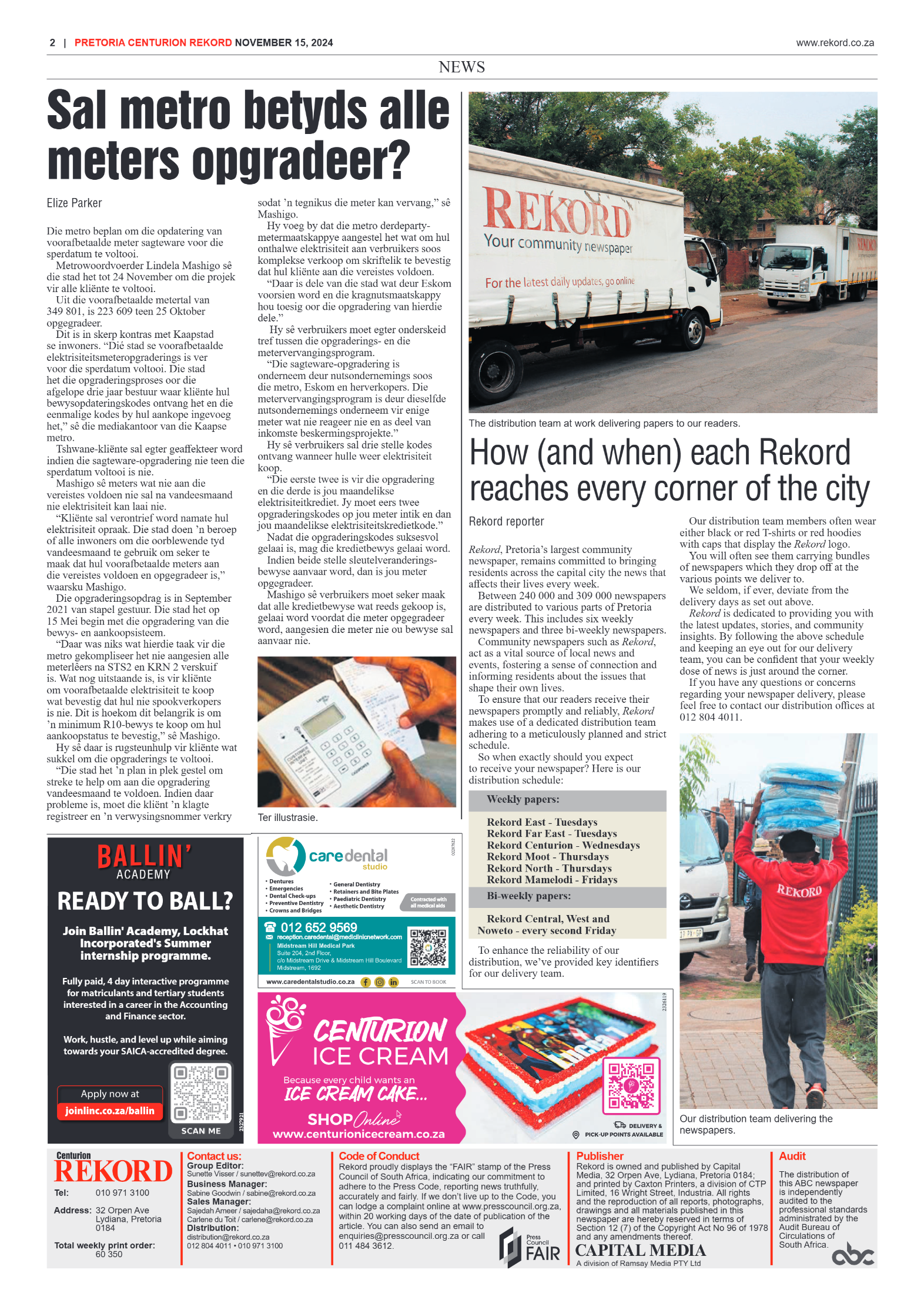 Rekord Centurion 15 November 2024 page 2