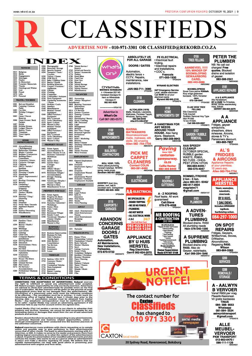 Rekord Centurion 15 October 2021 page 11