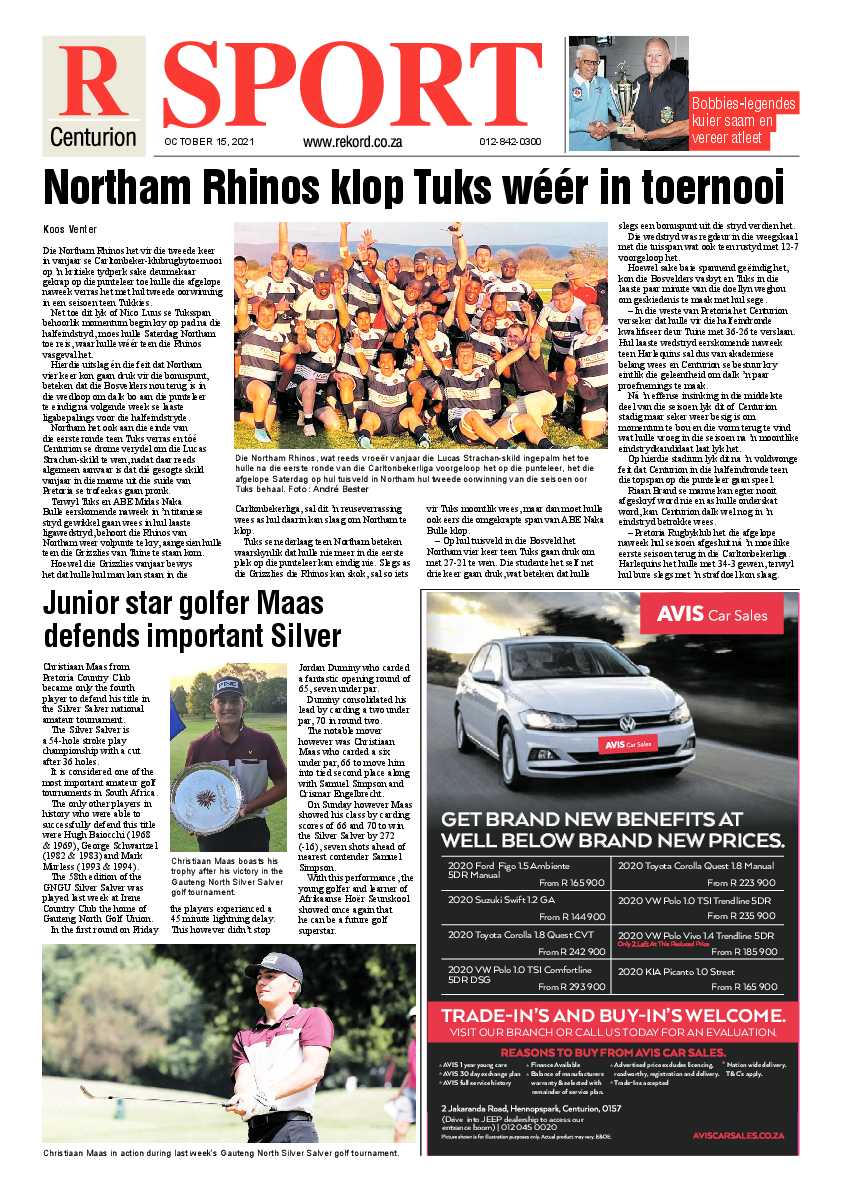 Rekord Centurion 15 October 2021 page 14