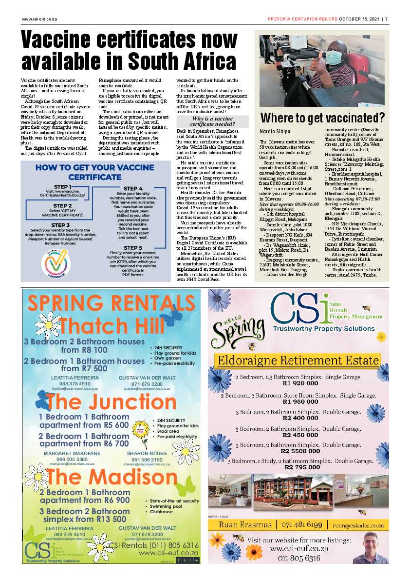 Rekord Centurion 15 October 2021 page 9