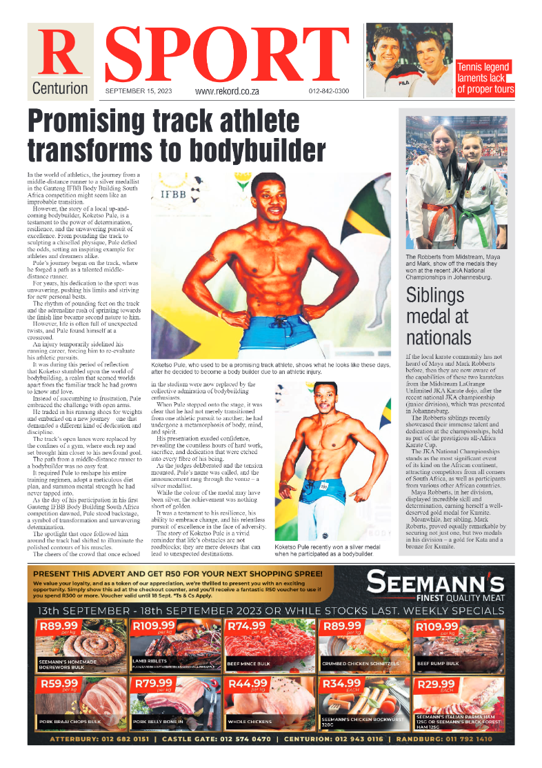 Rekord Centurion 15 September 2023 page 12