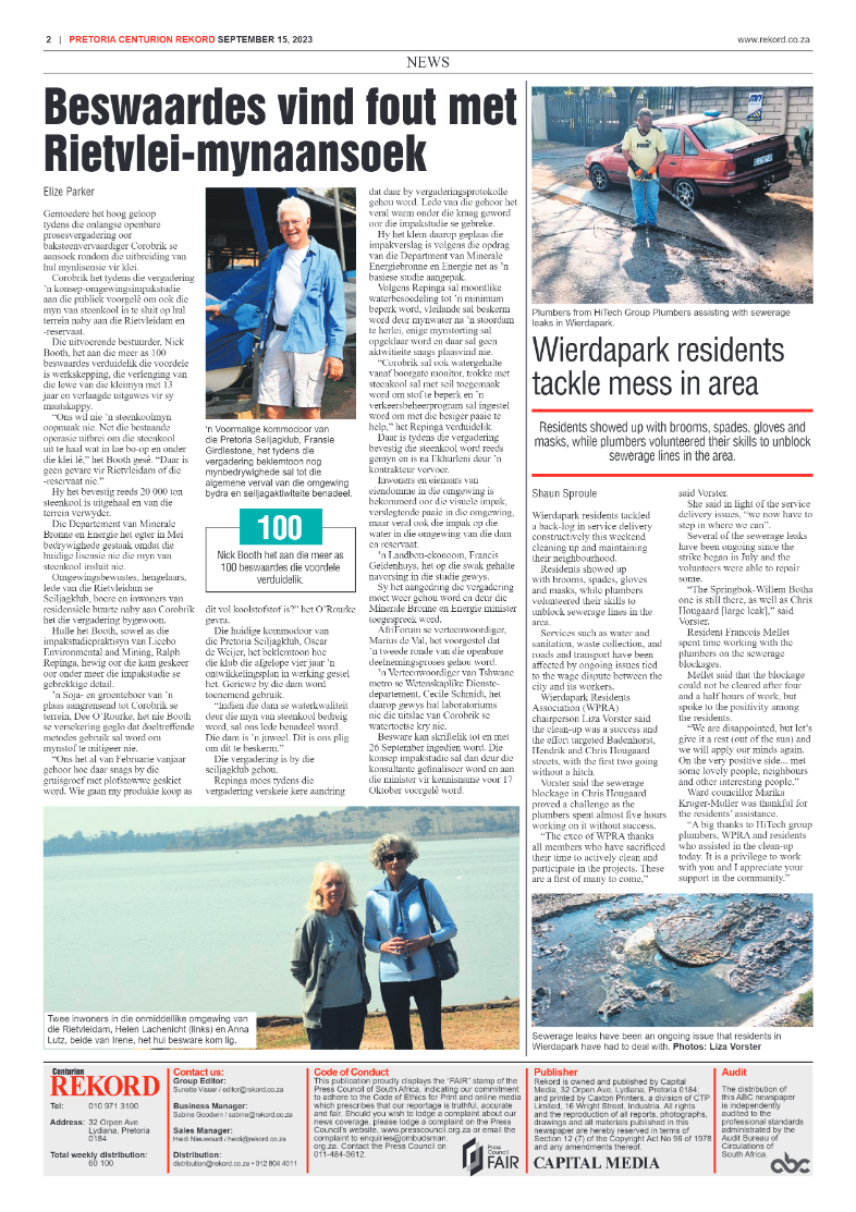 Rekord Centurion 15 September 2023 page 2