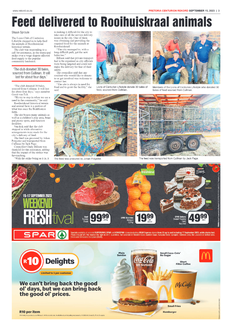 Rekord Centurion 15 September 2023 page 3
