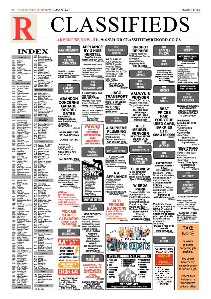 Rekord Centurion 16 July 2021 page 10