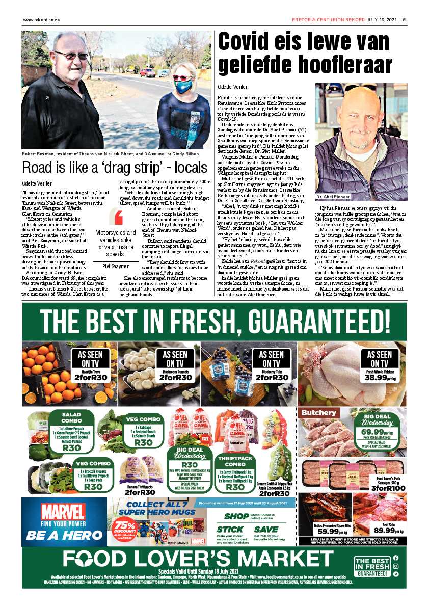 Rekord Centurion 16 July 2021 page 5