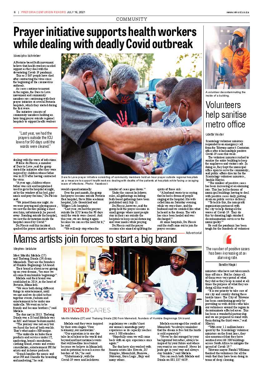Rekord Centurion 16 July 2021 page 6