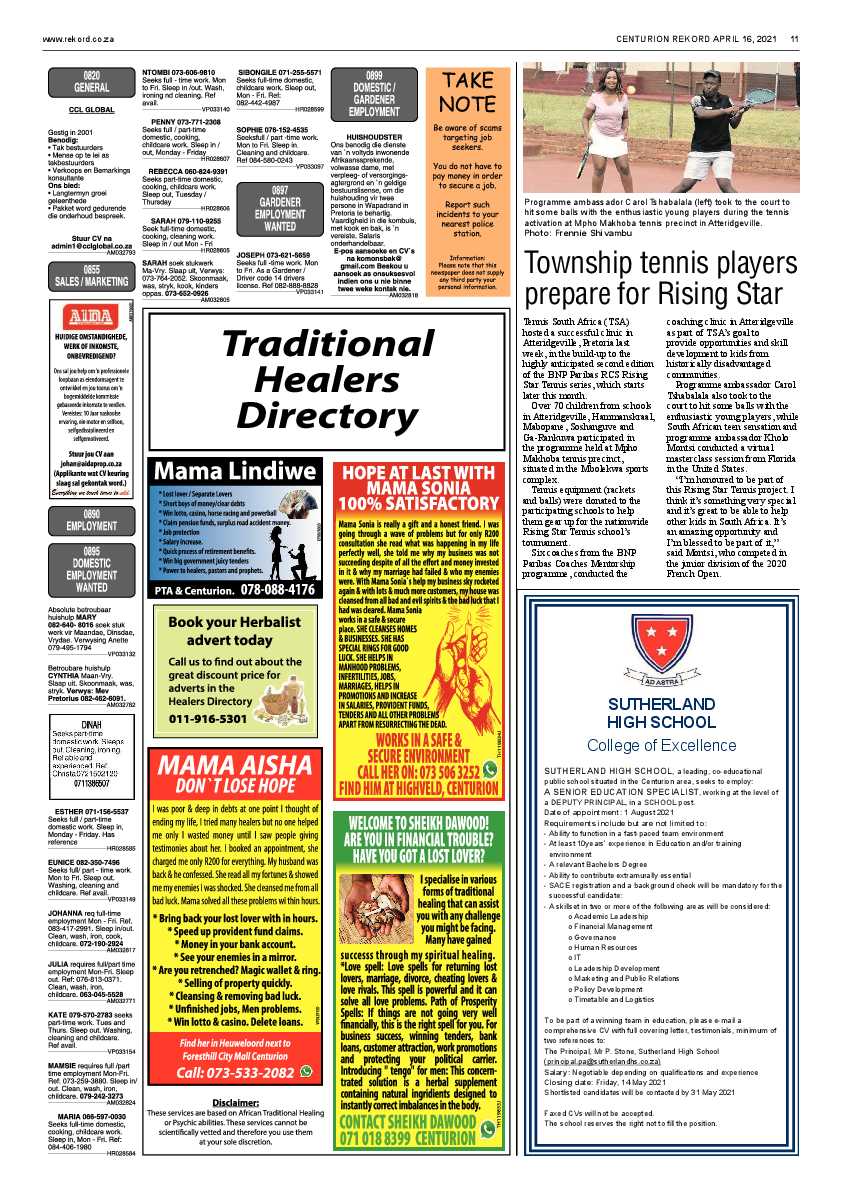 Rekord Centurion 16 April 2021 page 11