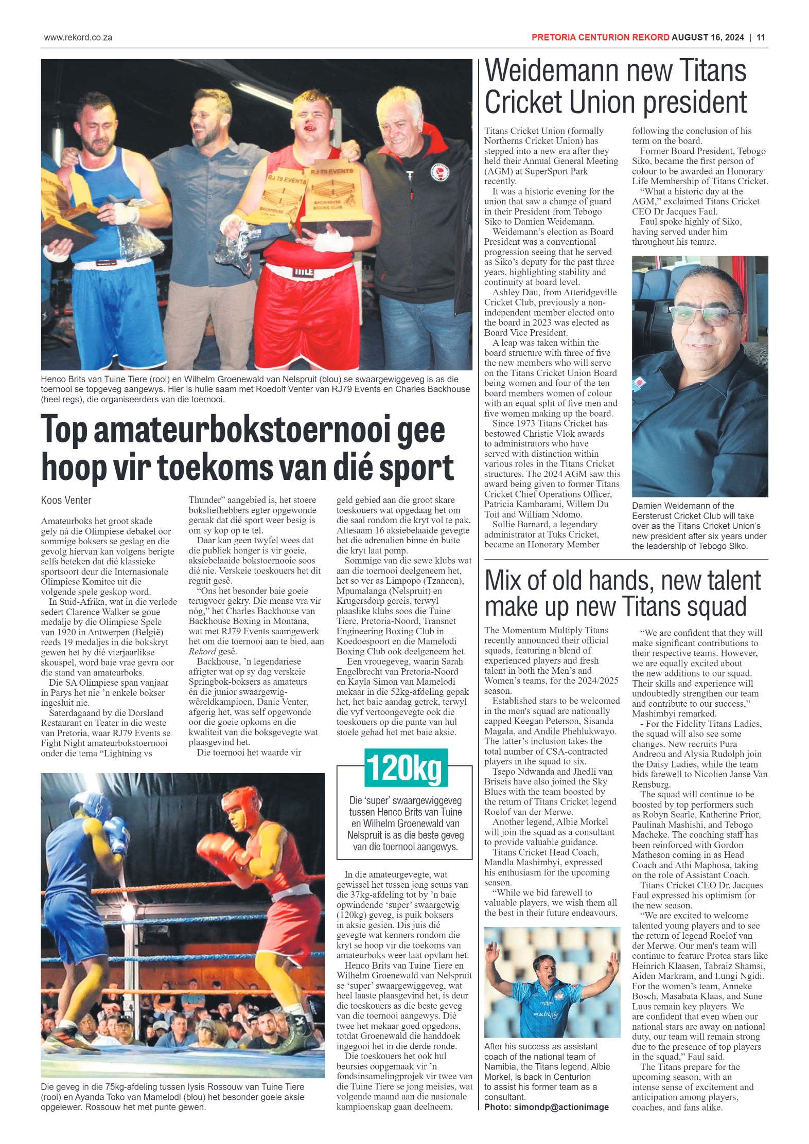 Rekord Centurion 16 August 2024 page 11
