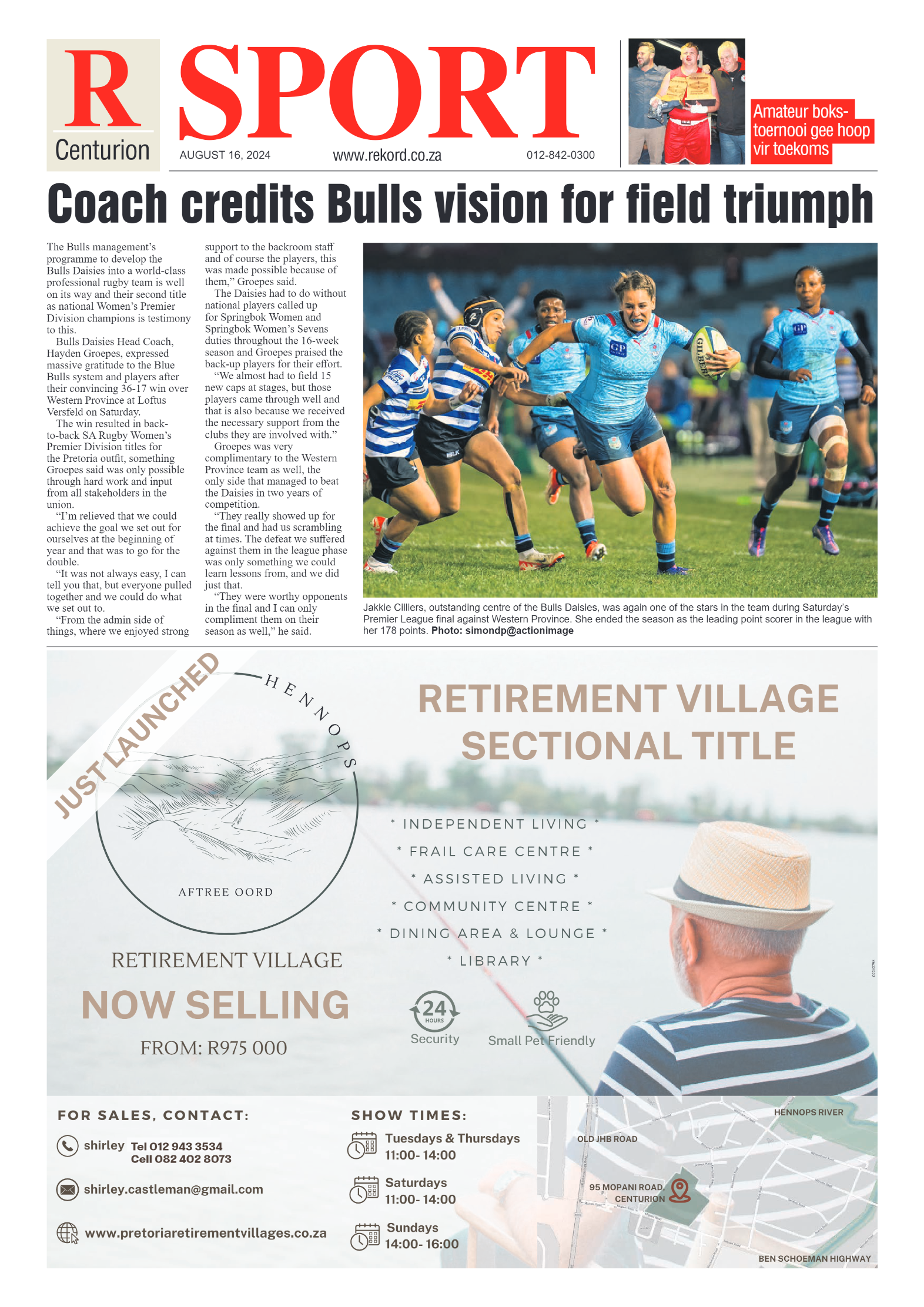 Rekord Centurion 16 August 2024 page 12