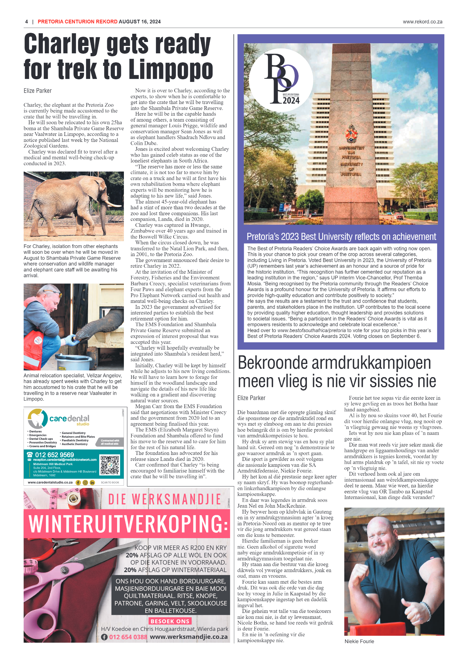 Rekord Centurion 16 August 2024 page 4