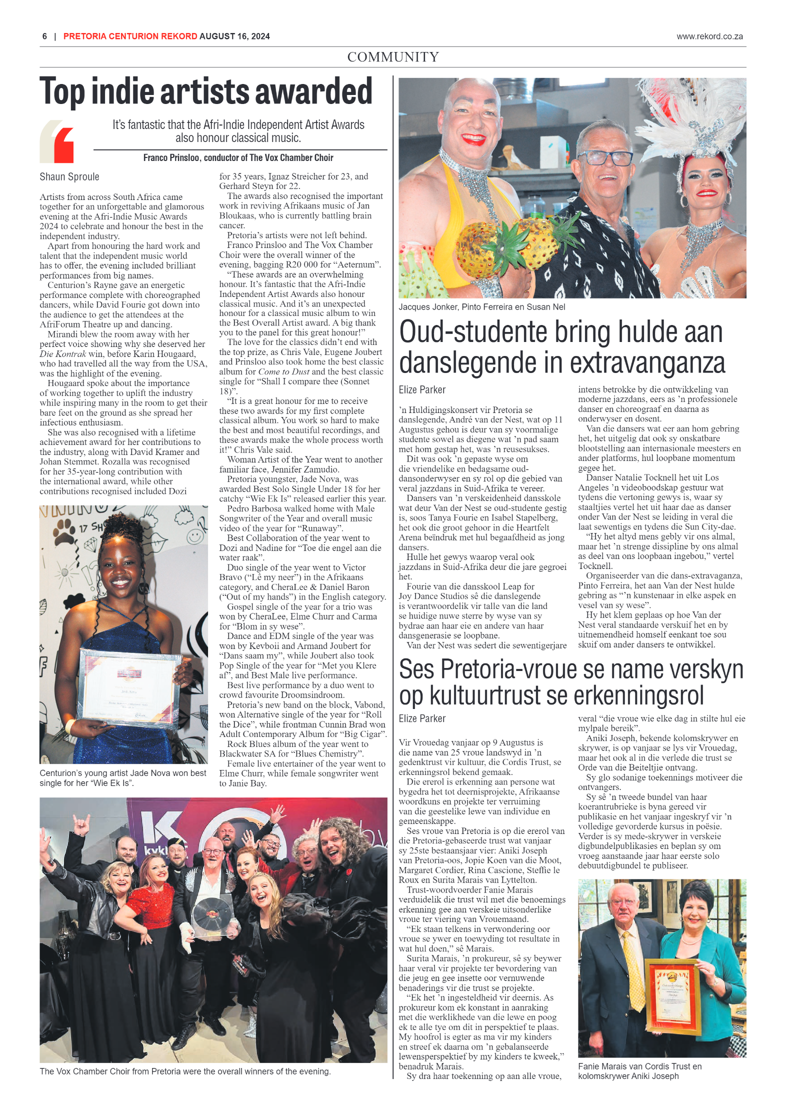 Rekord Centurion 16 August 2024 page 6