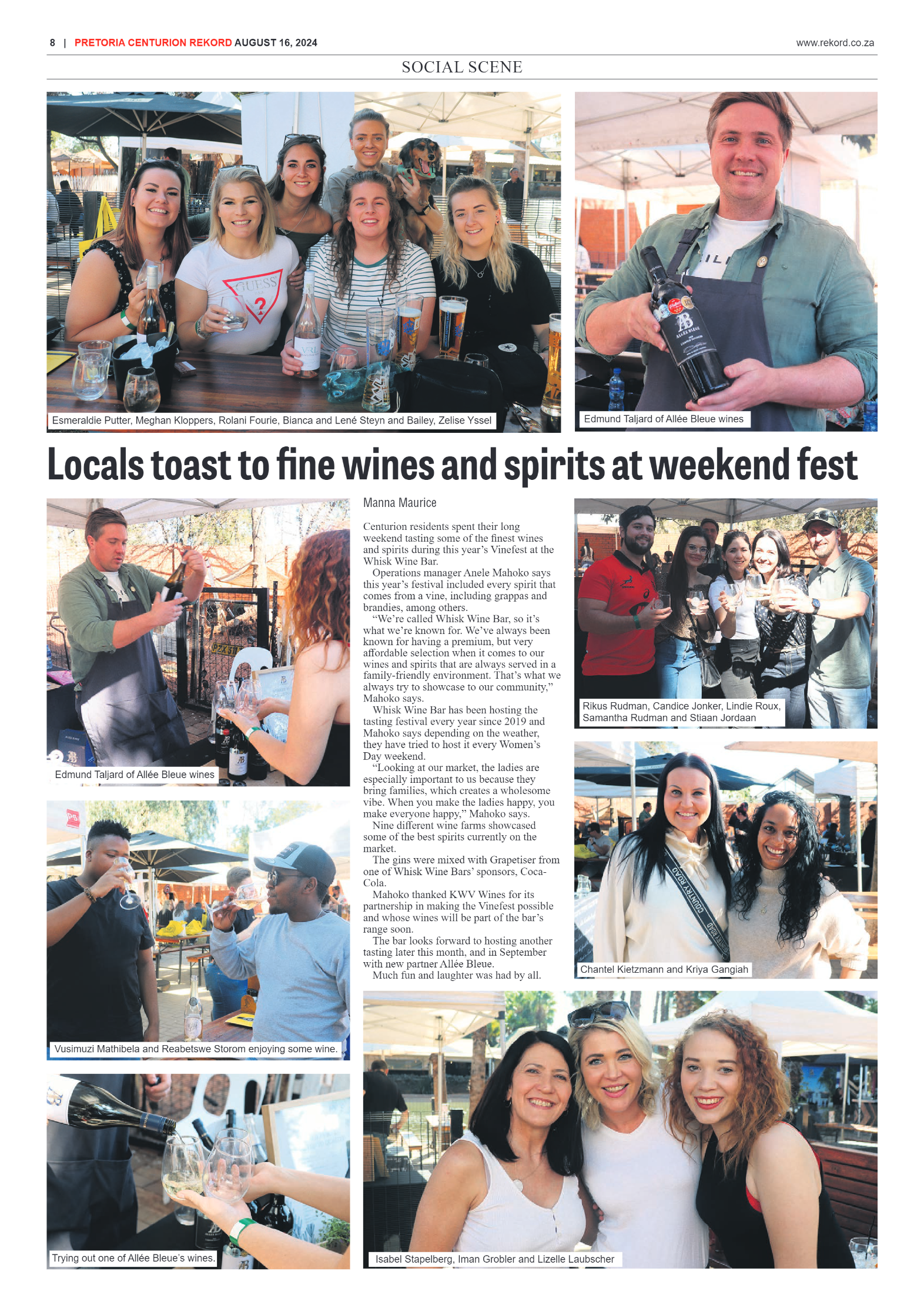 Rekord Centurion 16 August 2024 page 8