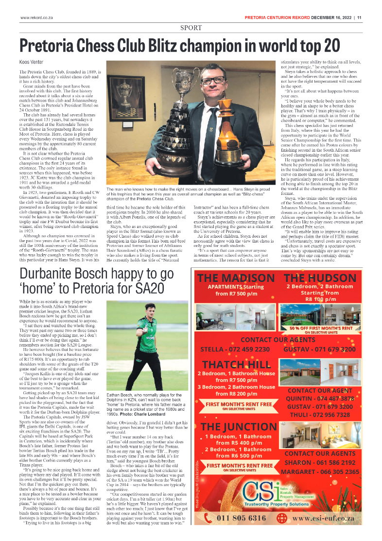 Rekord Centurion 16 December 2022 page 11