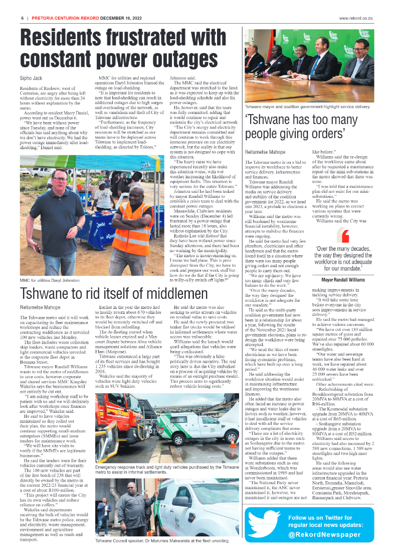 Rekord Centurion 16 December 2022 page 6