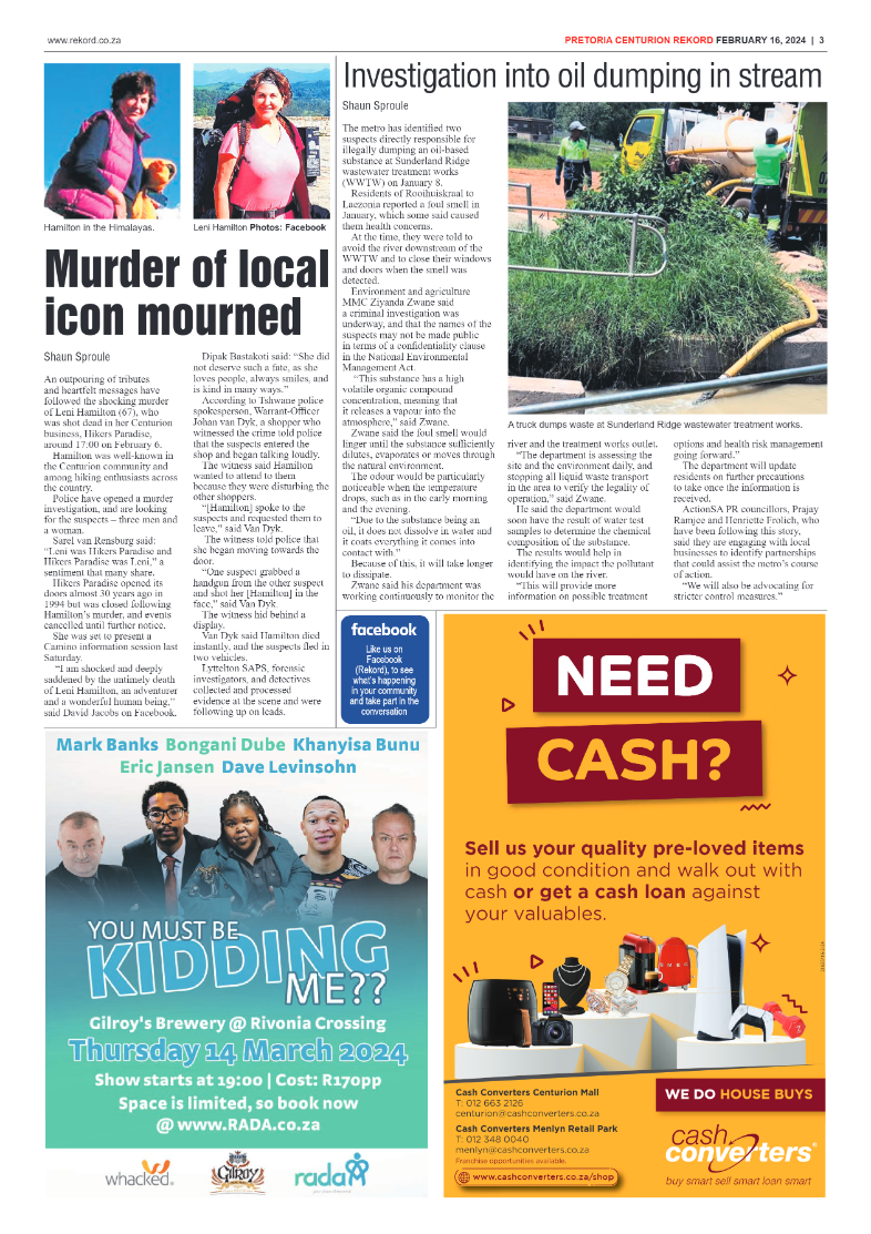 Rekord Centurion 16 February 2024 page 3