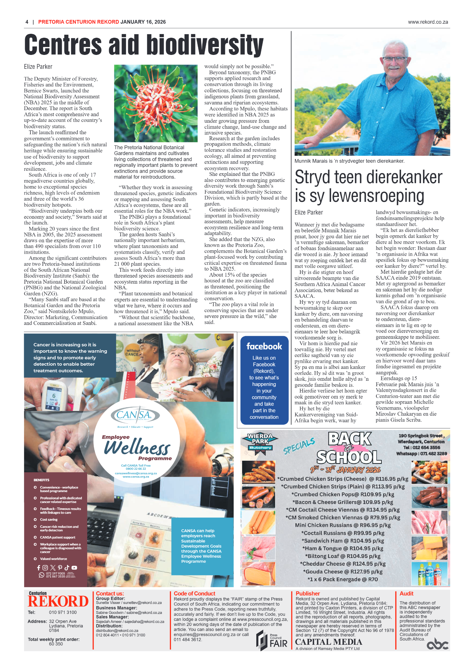 Rekord Centurion 16 January 2025 page 6