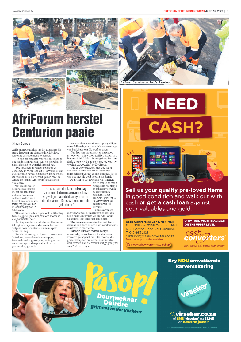 Rekord Centurion 16 June 2023 page 3