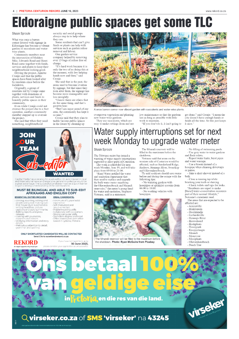 Rekord Centurion 16 June 2023 page 4