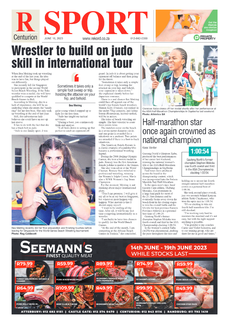 Rekord Centurion 16 June 2023 page 8
