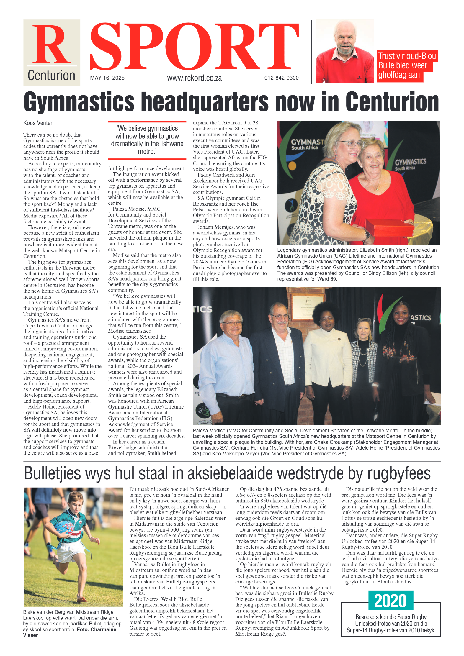 Rekord Centurion 16 May 2025 page 10