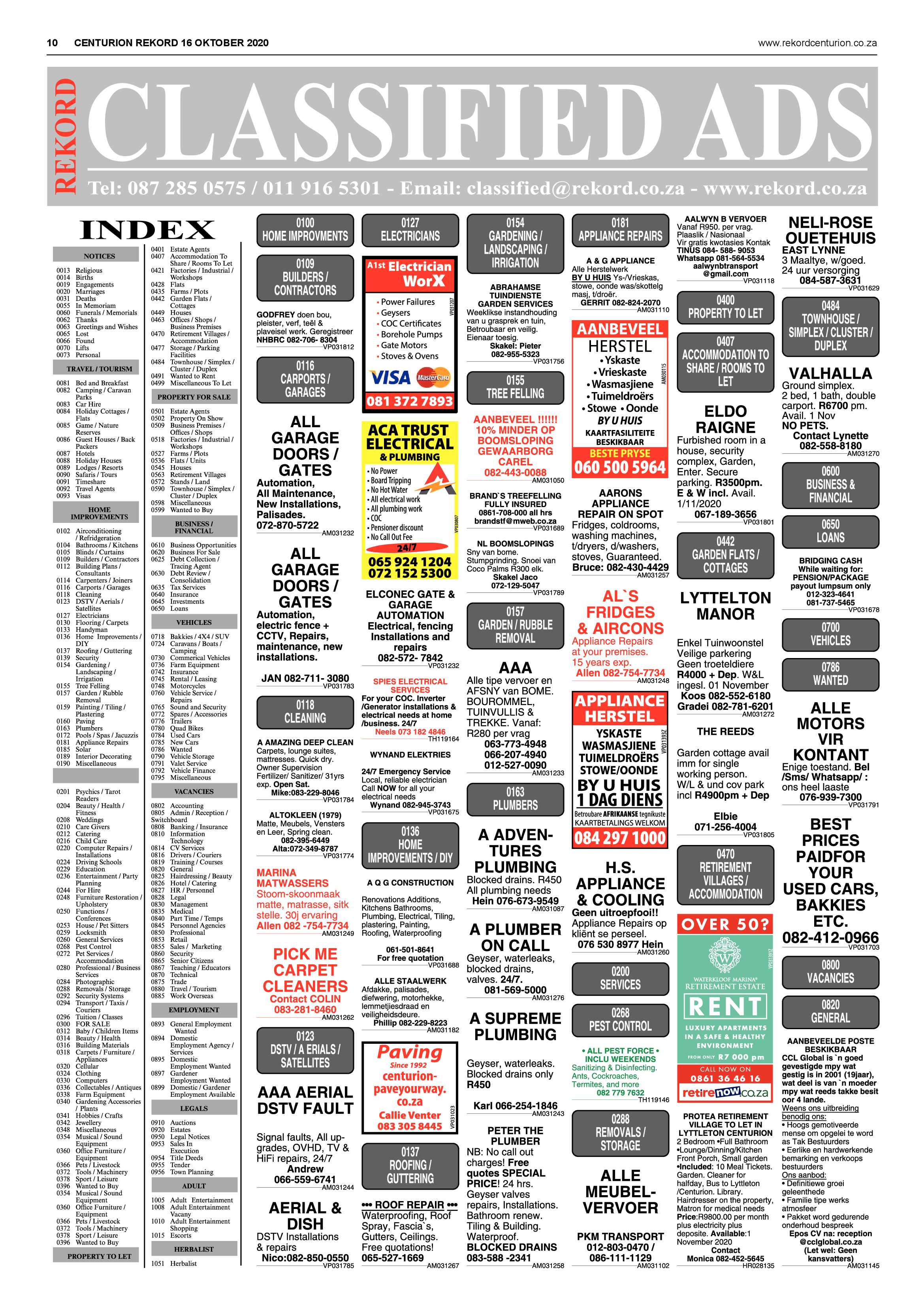 Rekord Centurion 16 October 2020 page 10