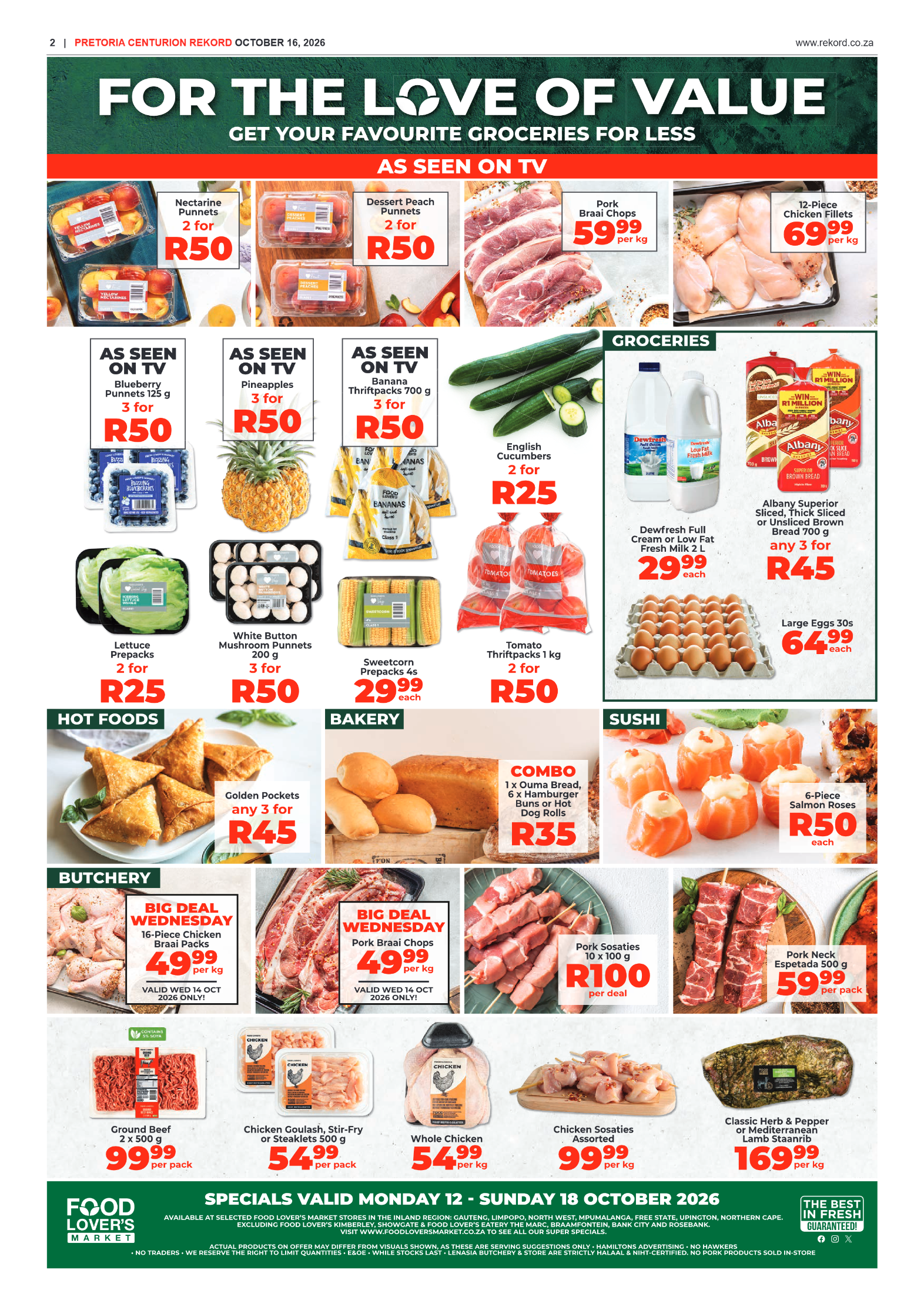 Rekord Centurion – 16 October 2026 page 2