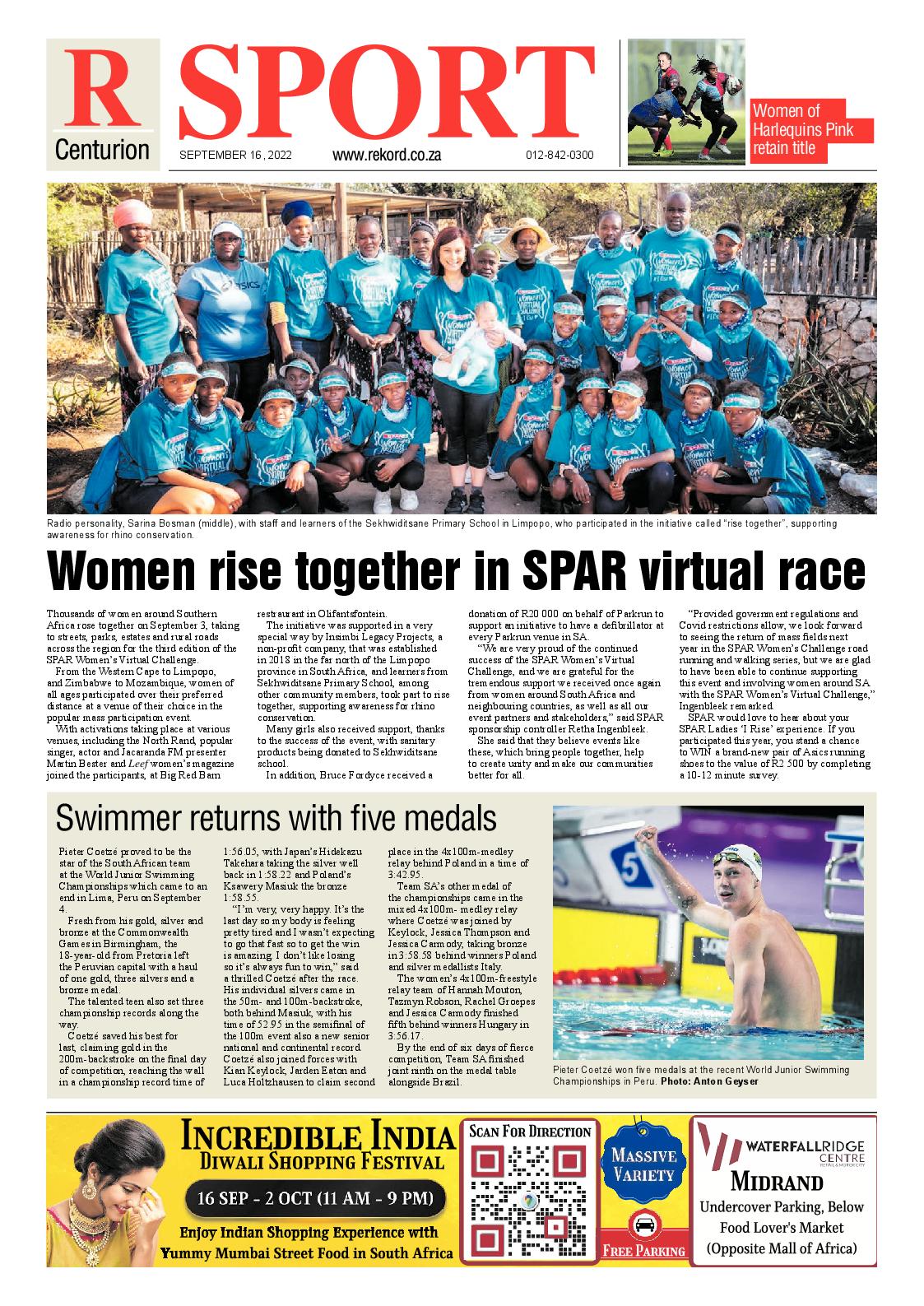 Rekord Centurion 16 September 2022 page 8
