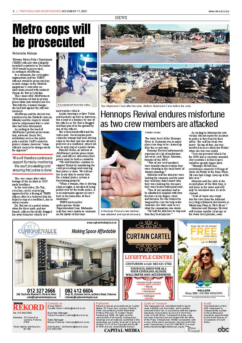 Rekord Centurion 17 December 2021 page 2