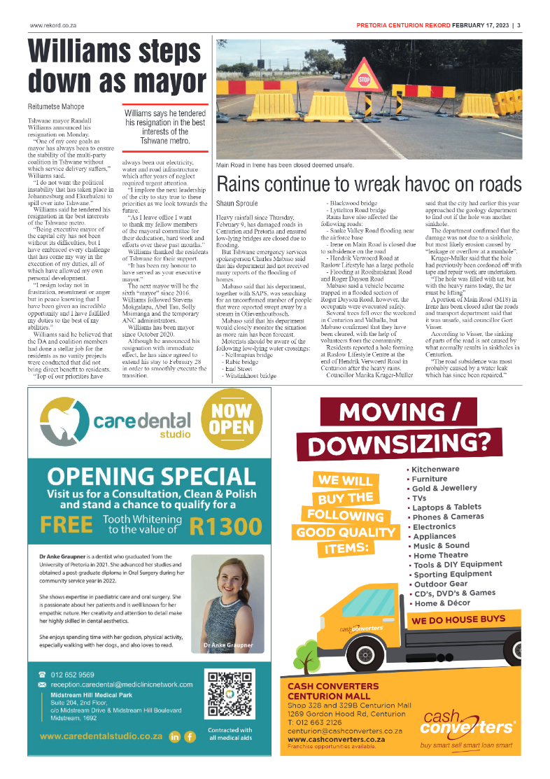 Rekord Centurion 17 February 2023 page 3