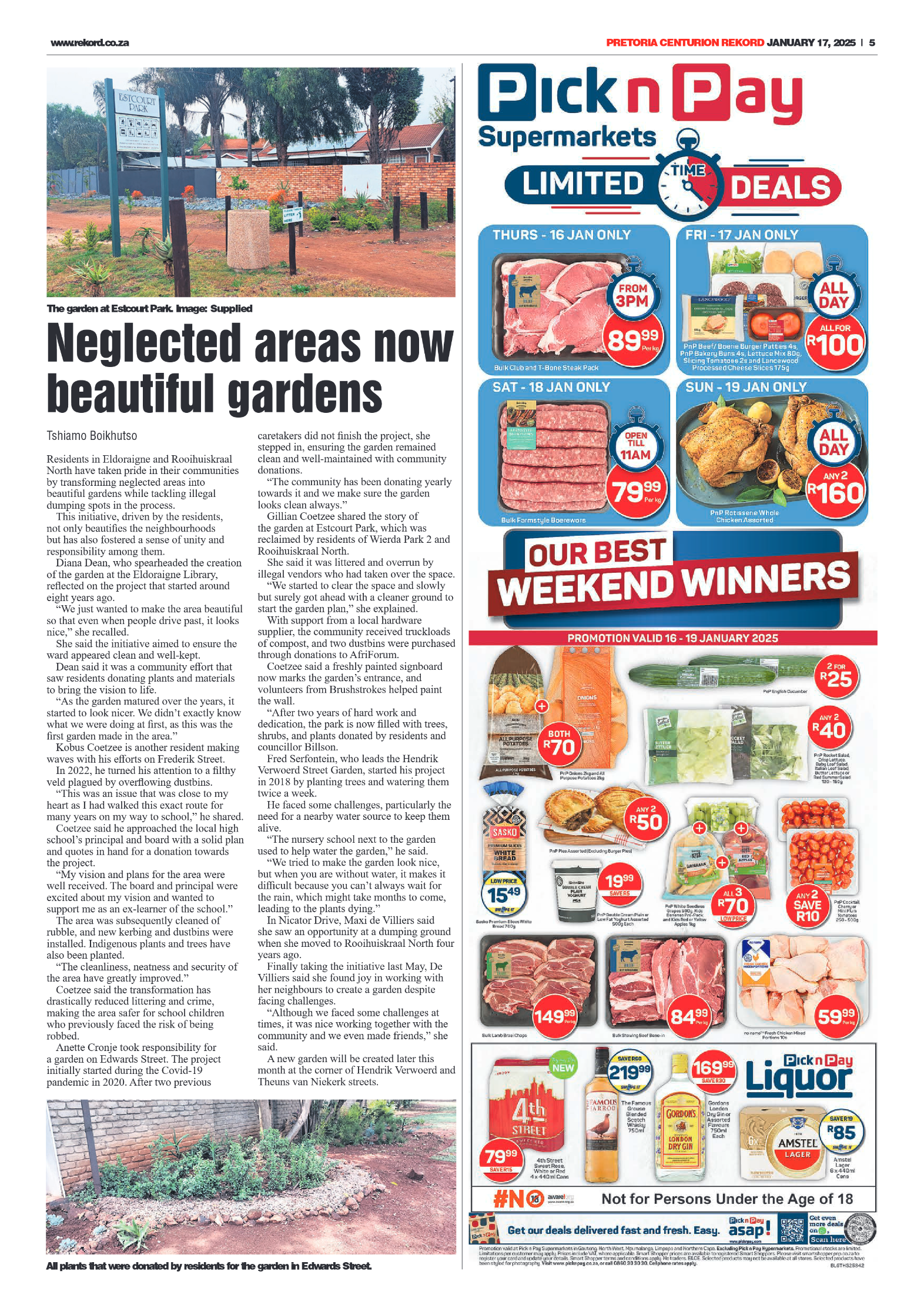 Rekord Centurion 17 January 2025 page 5